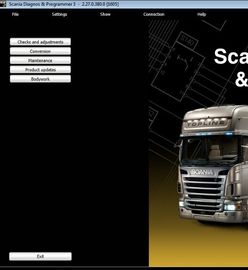 For Scania VCI2 Heavy Duty Truck Diagnostic Scanner Full Set + E6420