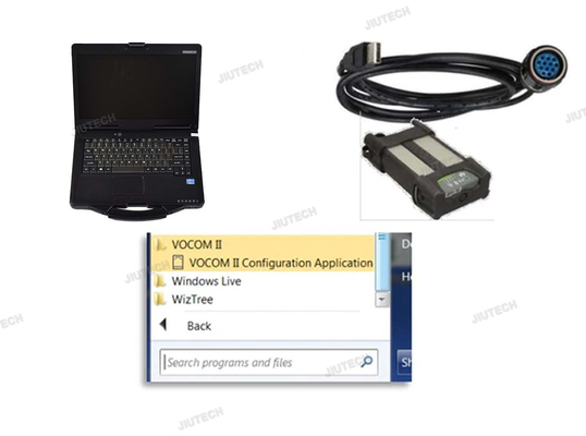 Cf53 Laptop Original Vocom Ii 88894000 Wifi Version For vcads Vocom 2 Truck Excavator Diagnostic Tool