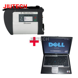 MB SD Connect Compact 4 Star Diagnosis with DELL D630 Laptop 4GB Memory Support Offline Programming