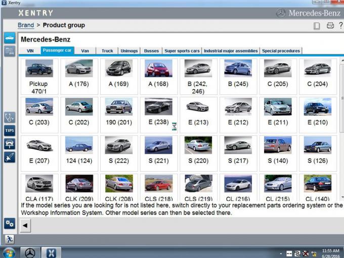 Dell D630 휴대용 퍼스널 컴퓨터 Mercedes 별 진단 공구 벤츠 별을 가진 벤츠 MB 별 C3 (201607)