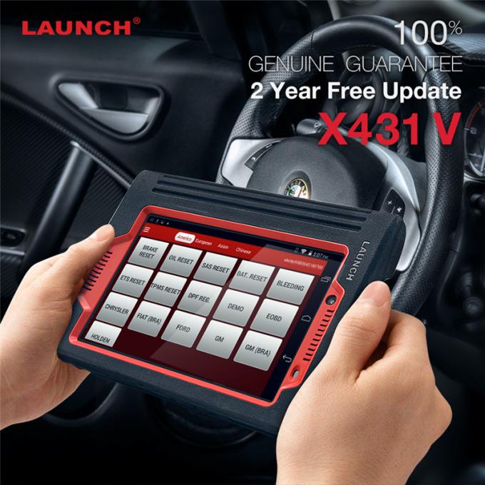 X431 V-8 인치 발사 X431 V-8 인치 버전 Bluetooth/와이파이 가득 차있는 체계 자동 OBD2 진단 기구 다 언어 온라인으로 위로