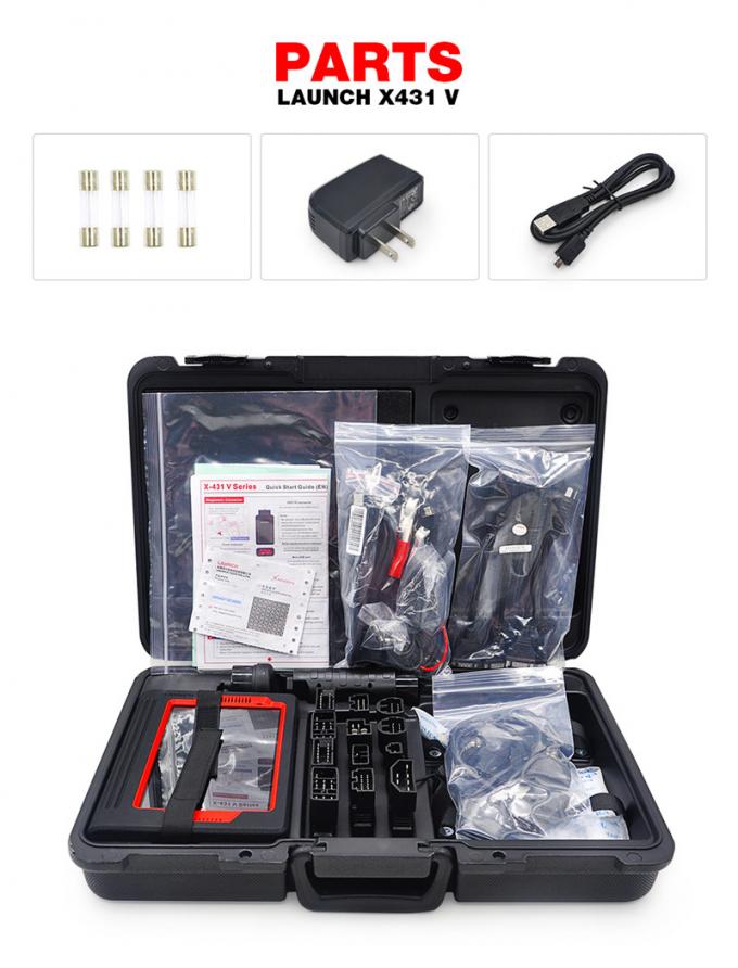 X431 V-8 인치 발사 X431 V-8 인치 버전 Bluetooth/와이파이 가득 차있는 체계 자동 OBD2 진단 기구 다 언어 온라인으로 위로