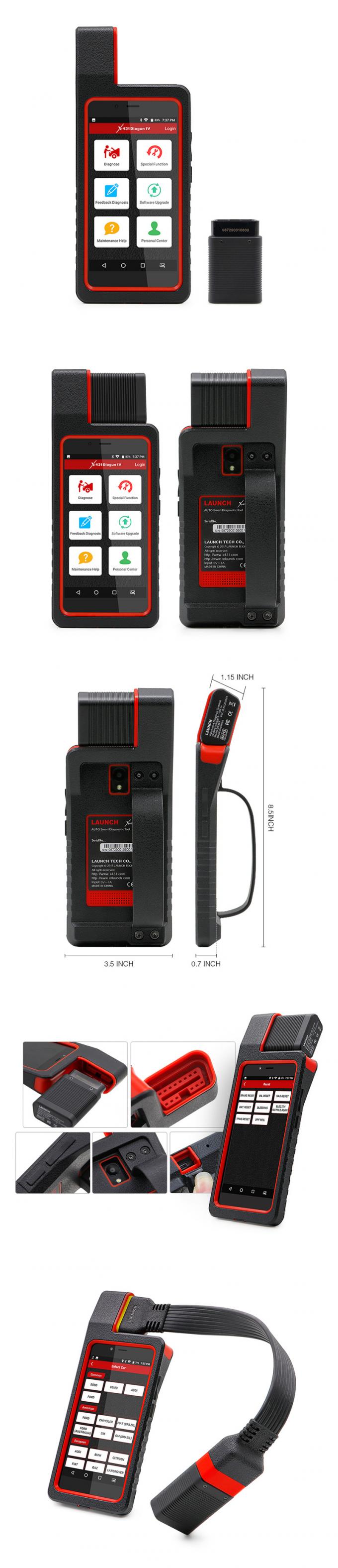 X431 Diagun IV 가득 차있는 체계 진단 기구를 2 년 자유로운 갱신 x-431 diagun iv Bluetooth/d 보다는 좋은 와이파이 스캐너 발사하십시오