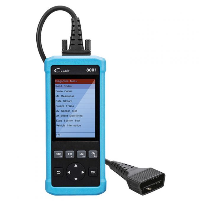 발사 DIY 부호 독자 CReader 8001 기름 EPB 리셋 기능 크롬 8001를 가진 가득 차있는 OBD 진단 기구 지원 아BS SRS 체계