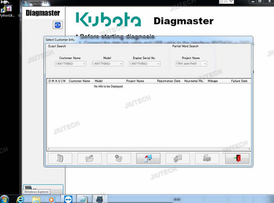 KUBOTA diagnostic scanner Python interface