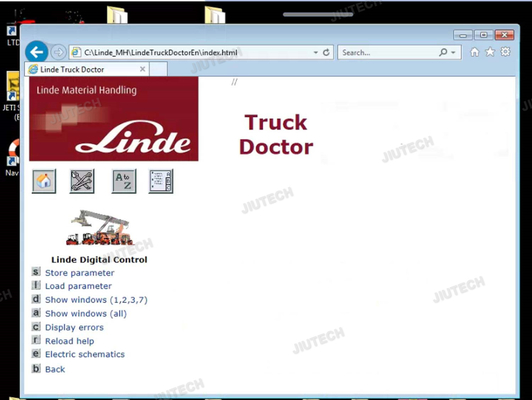 for linde pathfinder linde canbox bt truck doctor diagnostic lsg forklift adapter service box truck scanner tool xplore