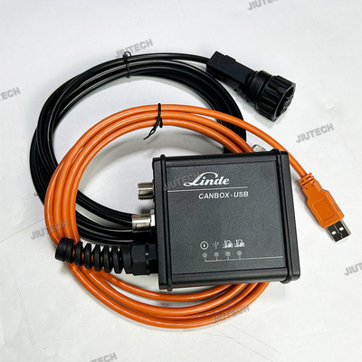 V2024 For Linde BT Diagnostic Kit Linde Forklift Scanner Tool Canbox Forklift Pathfinder LSG Service Tool