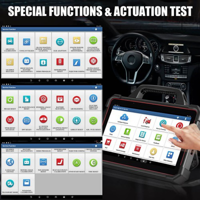 Launch X-431 PAD VII Get Free CRP123X PAD 7 Elite Automotive Diagnostic Tool Calibration  Support Online Coding Programming and ADAS Full System Vehicle Coverage