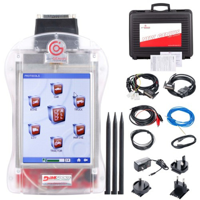 Dimsport New Genius Master + RaceEVO Standard Version (1000 Points for Free) + Full Software Activation All Vehicle Categories Highest Safety Standards