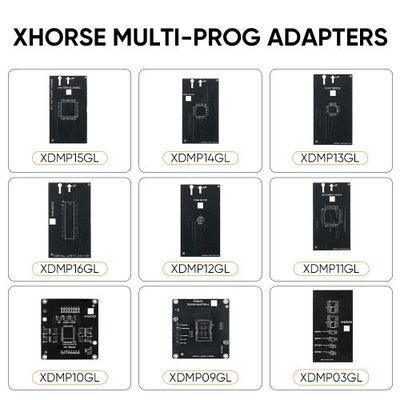 Xhorse Multi-PROG Multi Prog ECU TCU Programmer With Xhorse Multi Prog Adapters Kit 9 Pieces for EEPROM and FLASH