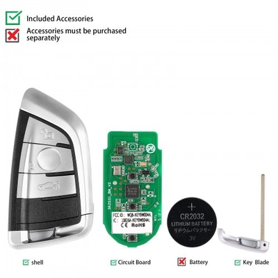utel MaxiIM KM100 KM100E Universal Key Generator Plus 5pcs Autel Razor Style Universal Key Compatible with 700+ Car Makes