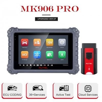 2025 Autel MaxiCOM MK908 PRO II Automotive Diagnostic Scanner Tablet Support Scan VIN and Pre&Post Scan