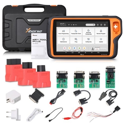 Xhorse VVDI Key Tool Plus Pad wtih GODIAG Practical Instruction 1&2 Two Books Get Free One Year Unlimited MB and ID48 96bit Tokens