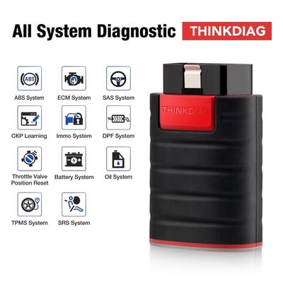 THINKCAR Thinkdiag Full-System OBD2 Diagnostic Tool Multi-Brand Coverage 1-Year Free Software Updates