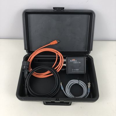 Complete Still Forklift Diagnostic Kit: CANBOX 50983605400 Cable + CANBOX 2 + Getac V110 Laptop