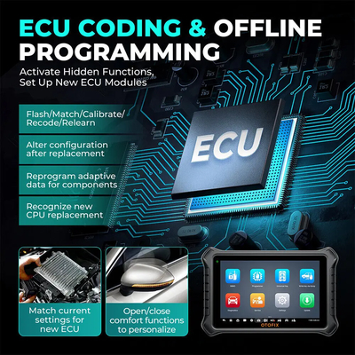 OTOFIX IM2 Advanced IMMO Key Programmer and Diagnostic Tool with XP1 PRO & V1 Flash Key FOB Programming Device Same Functions as