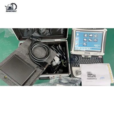For Jatest Exzavator Universal Truck Excavator Diagnostic Kit with CF19 laptop For Jaltest Link Heavy Duty Truck Diagnostic Tool