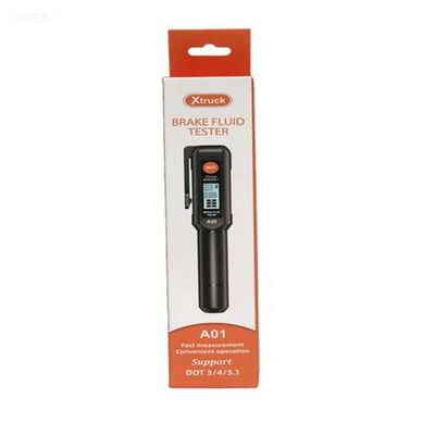 Xtruck A01 DOT3/4/5.1Brake Fluid Tester Hydraulic Fluid Oil Moisture Analyzer with HTN Display