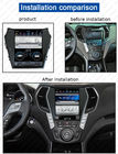 Stereo Car Radio Head With Dsp Carplay For Hyundai Ix45 / Sante Fe 2014 +