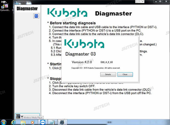 KUBOTA diagnostic scanner Python interface