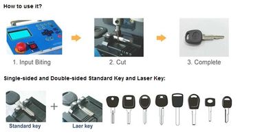 Auto Car Key Cutting Machines Decoding / Cutting Korea Miracle - A7 Automotive Key