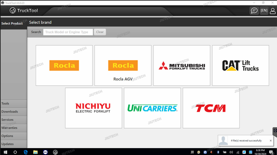 유니버설 포크리프트 진단 도구 트럭 도구 AGV 모델 서비스 재설정 카운터 마법사 MITSUBISHI, ET, TCM, UNI