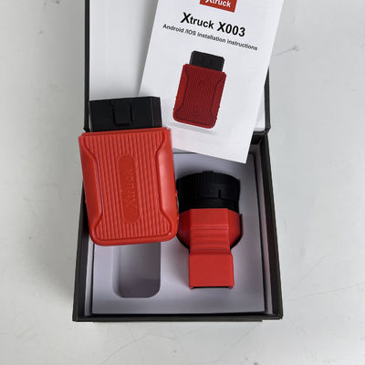 Xtruck X003 with 9 pin  adapter obd adapter heavy duty diagnostic scanner tools