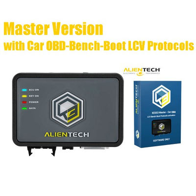 오리지널 Alientech KESS V3 KESS3 마스터 버전 ECU 및 TCU 프로그래밍 도구와 자동차 OBD-벤치 부트 LCV 프로토콜