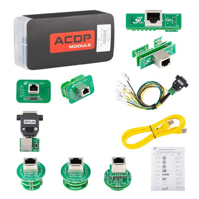 Yanhua Mini ACDP-2 for Mercedes-Benz Package with Module 15/16/18/19 and Pcan2 Cable Support Gearbox Clone/Refresh DMW/ISM Refresh