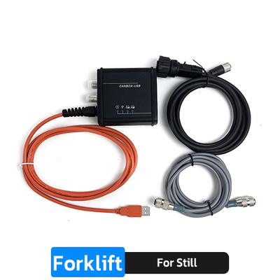 스틸 포크리프트 캔박스용 진단 키트 USB 인터페이스 V8.20 스틸 STEDS용 소프트웨어 진단 스캐너 도구 스틸 포크리프트 캔박스용 진단 스캐너