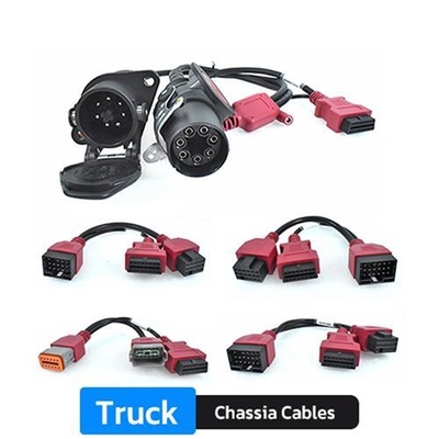 XTRUCK 구형 K-케이블 프로토콜 어댑터 EBS ABS 케이블 WABCO KNORR 7P 진단 케이블 트레일러용