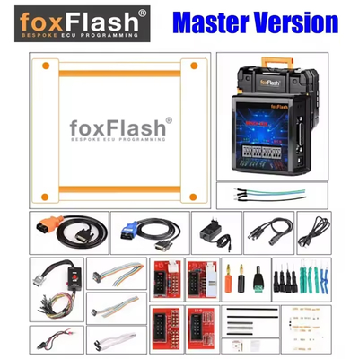 폭스 플래시 슈퍼 ECU TCU 클론 및 칩 튜닝 도구 ECU 프로그래밍 도구 마스터 V1.4.2 소프트웨어 펌웨어 버전 FW:D087