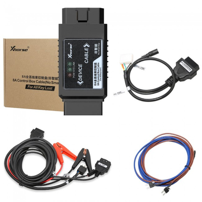 Xhorse VVDI for T-oyota 8A 비스마트 키 올 키 로스트 어댑터 OBD를 통한 분해 불필요 Xhorse VVDI 8A 제어 박스 케이블