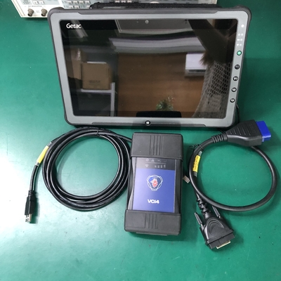 Scania 트럭 및 버스용 Scania VCI4 진단 도구와 함께 제공되는 Getac F110 태블릿, Scania VCI4 진단 스캐너 차량 통신 인터페이스 VCI4