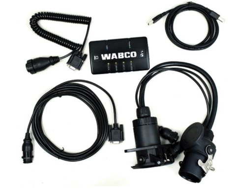WABCO WDI 대형 진단 키트 (트레일러, 트럭, 버스용)