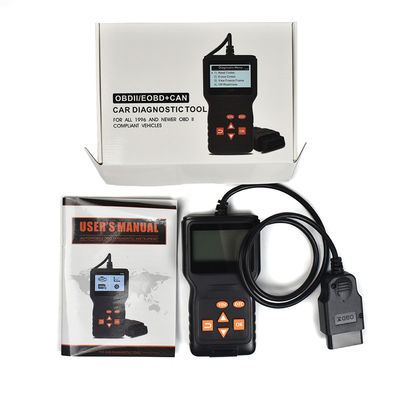 Xtruck Y10 OBD2 Scanner Car Diagnostic Tool with 16 PIN OBD II Port LCD Screen and Multiple Language Support