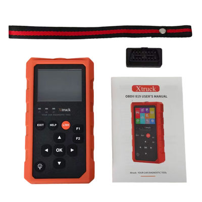 Xtruck 819 OBD2 스캐너 향상된 OBDII 모드 6 9 주요 프로토콜 지원 및 2.8 인치 IPS 디스플레이와 함께 자동차 진단 검사기