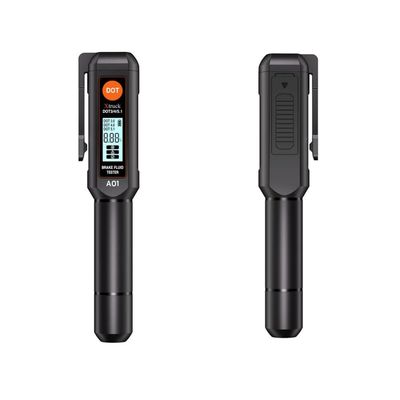 155mm*30mm*25mm 크기의 디지털 브레이크 유체 검사기 38.5g 무게와 0~50°C 사용 환경