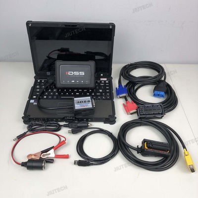 트럭 발굴기 상업용 차량 EURO6/EURO5 ISUZU 디젤 엔진의 진단 도구 ISUZU IDSS G-IDSS E-IDSS+Getac V110 노트북