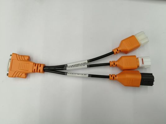 KAWASAKI 4-6P 5-4P 6-4P 오토바이 커넥터용 Xtruck M1 진단 케이블 (플라스틱 및 금속 구조)