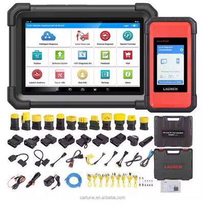 출시 X431 SmartLink C 2.0 중량 트럭 모듈 X431 V+ PRO3 PRO5 지원 12V/24V 상업용 승객 새 에너지 Ca