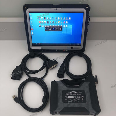 최신 SUPER MB Pro M6+ 진단 V CI와 멀티플렉서 XENTRY 벤츠 자동차 트럭 진단 도구와 CF33 태블릿
