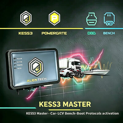 AlienTech KESS V3 ECU TCU 프로그래밍 도구 자동차용 OBD 프로토콜 진단 장치 LCD ECU 칩 튜닝 온라인 리맵 도구