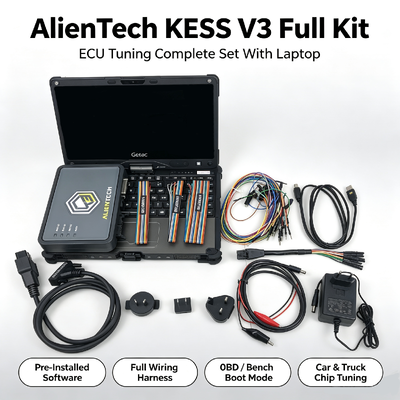 Alientech KESS3 자동차 ECU 프로그래머, 전체 OBD 프로토콜 지원 및 OBD 및 벤치 튜닝을 위한 멀티 언어