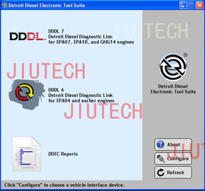 Heavy Duty Diagnostic Scanner Tool Detroit Diesel Dddl 7.09 For Servicing Detroit Diesel’s 2007 Ddec Vi Equipped Engine