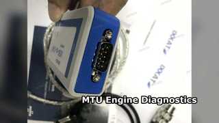 MTU 진단 키트 USB CAN Diasys 2.74 스캐너 도구